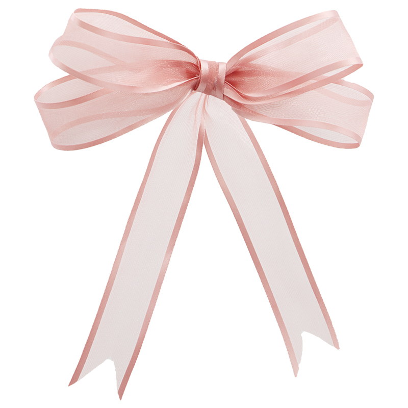 Wedding Supply Wholesale - (5メートル/パック)2.5cm幅オーガンザリボン 幅広リボン 卸売 結婚式 誕生日パーティー用品 越境人気商品